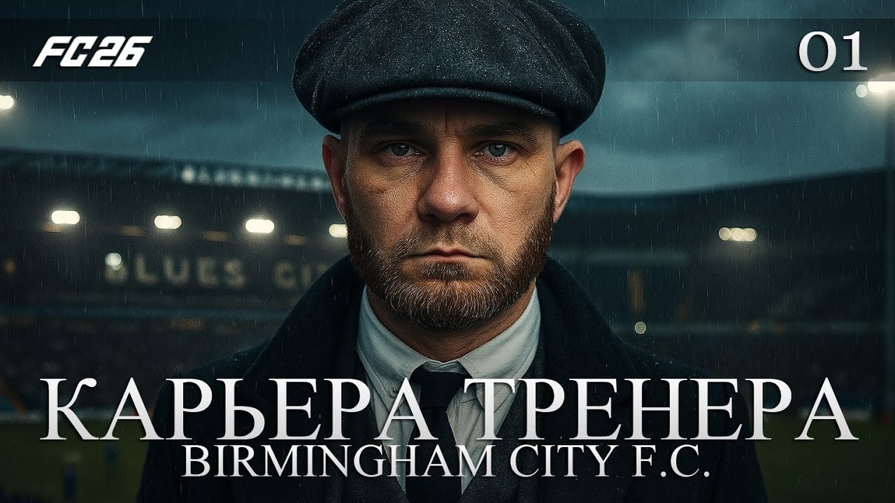 FC 26 | КАРЬЕРА ТРЕНЕРА | БИРМИНГЕМ СИТИ | ВЫПУСК 01: НОВАЯ ИСТОРИЯ ШЕЛБИ