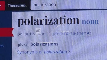 ‘Polarization’ is Merriam-Webster’s 2024 word of the year