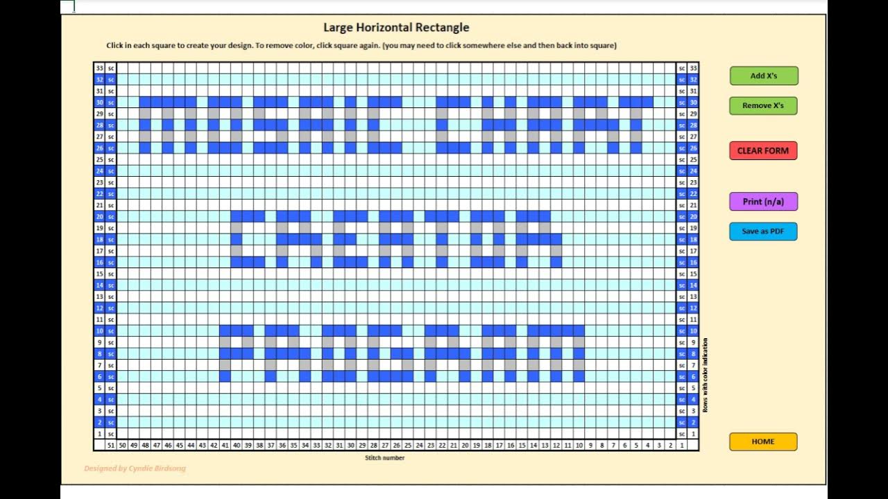 Mosaic Chart Creator program demo YouTube