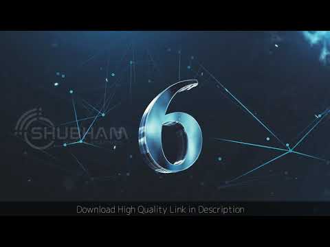 10 Second Countdown Animation 3d Background