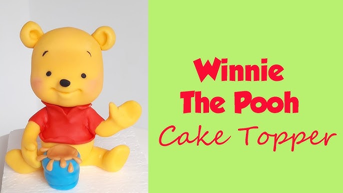 Large Winnie the Pooh Cake Topper Edible Fondant