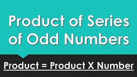 Product of Series of Odd Numbers in For Next Loop | Multiplication | GW BASIC Programming Tutorials
