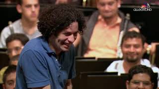 Gustavo Dudamel, ensayo en vivo