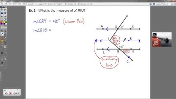 Geometry - 3.2 - Angles and Parallel Lines