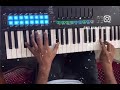 Tujhase naraz nahi zindagi piano cover with my MainStage sounds #mainstage