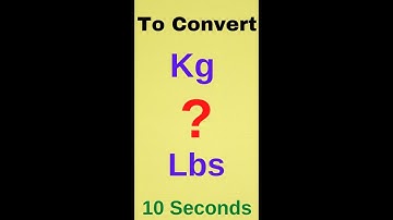 Very Simple to convert from kg to lbs (pounds) no need to remember any formula,Works 💯, #shorts