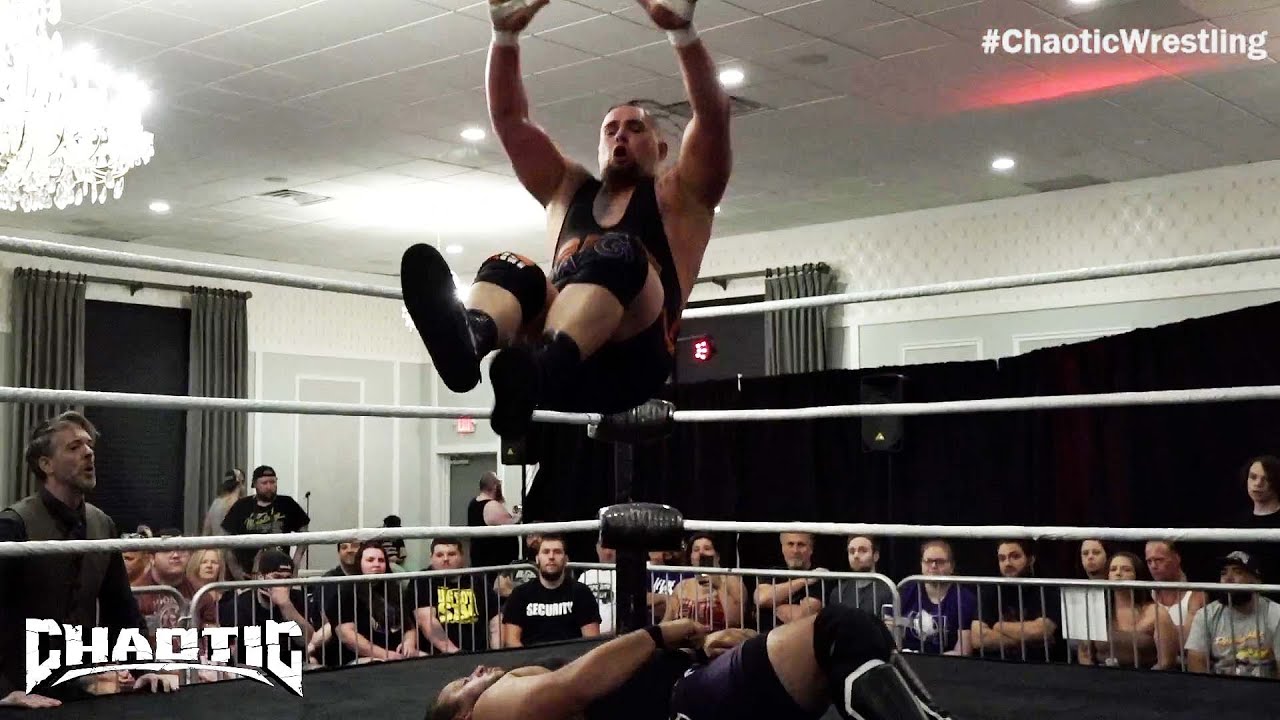 Full Match- MORTAR vs "Big Bacon" Brad Hollister (Chaotic Wrestling)