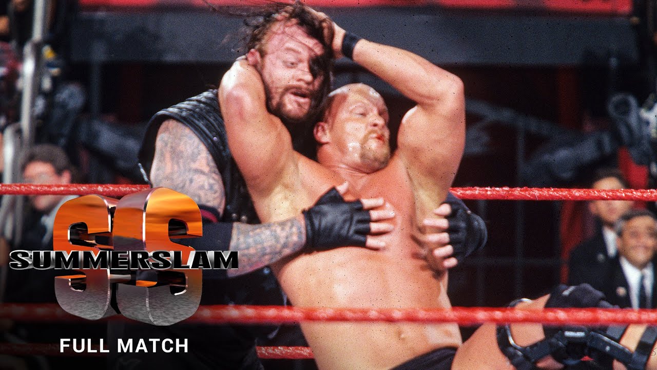 FULL MATCH Stone Cold Steve Austin vs Undertaker   WWE Title Match SummerSlam 1998