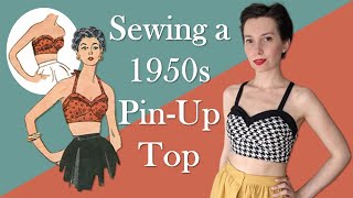 Another 1950s Summer Top | Simplicity 1426 Pattern Review & Tutorial