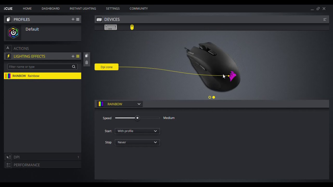 How to change color of corsair keyboard with corsair iCUE YouTube