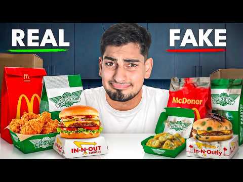I Tested Fake Fast Food