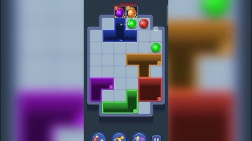 Drop Escape color puzzle level 38 gameplay walkthrough solution