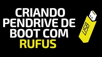 Como Criar Pendrive Bootável ATUALIZADO (2022) - Criar Pendrive Bootável Com Rufus - Passo a Passo