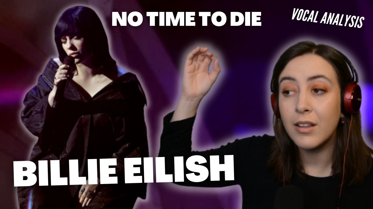 Vocal Coach Reacts to BILLIE EILISH, FINNEAS | No Time To Die (The Oscars 2022) | (& Analysis)