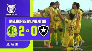 MIRASSOL 2 X 0 BOTAFOGO | MELHORES MOMENTOS DA 28ª RODADA DO BRASILEIRÃO
