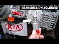 TRANSMISSION SHIFTING SOLENOID REPLACEMENT REMOVAL KIA OPTIMA FORTE SORENTO SPORTAGE SOUL RIO