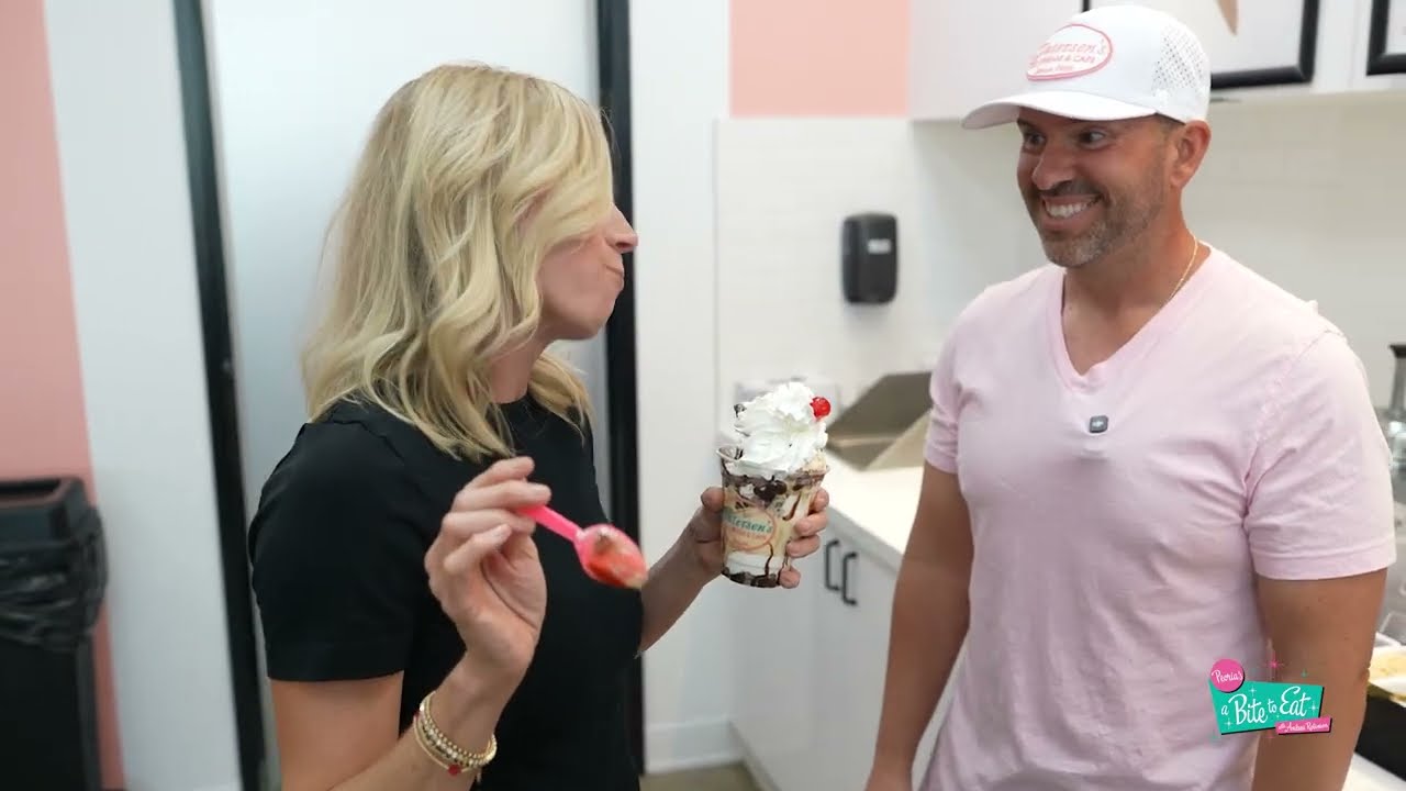 A Bite to Eat at Petersen's Ice Cream