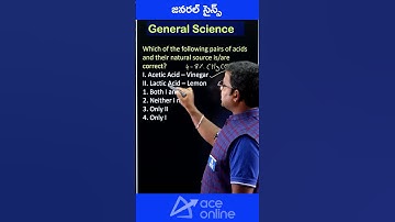 #generalscience | #chemistry #science #tspsc #appsc | #aceonline #aceengineeringacademy