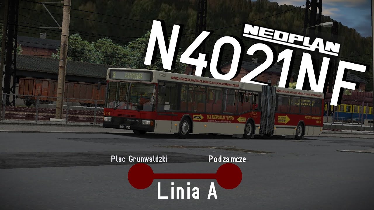 Neoplan N4021NF - pierwsze starcie na Wałbrzychu 🧩 | OMSI 2 🚌