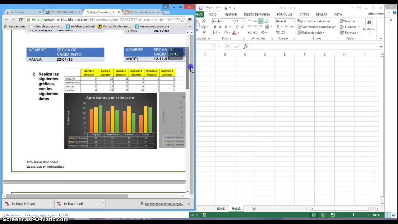 Calcular Edad Y Rango En Excel Youtube Mobile Legends