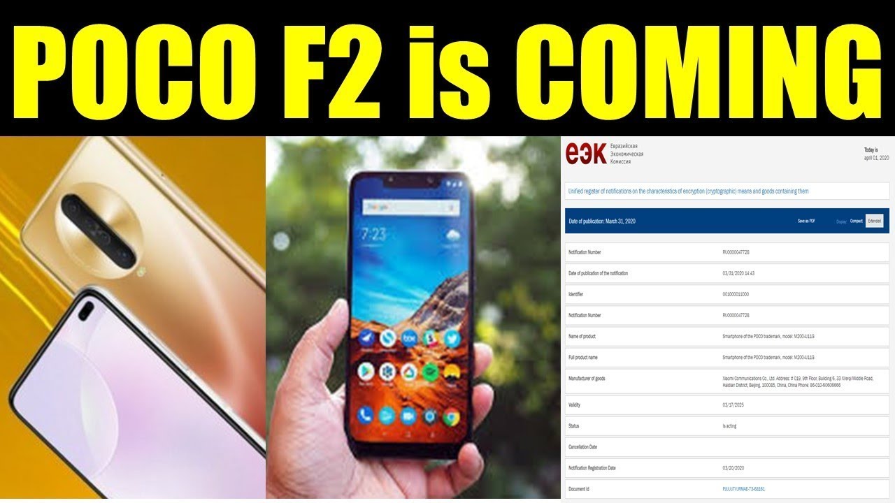 POCO F2 IS COMING TO INDIA | POCO F2 INDIA LUNCH DATE