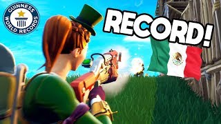 RECORD DE KILLS MEXICANO! Fortnite: Battle Royale (Mi Mejor partida)