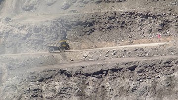 Giant Open Pit Gypsum Mine