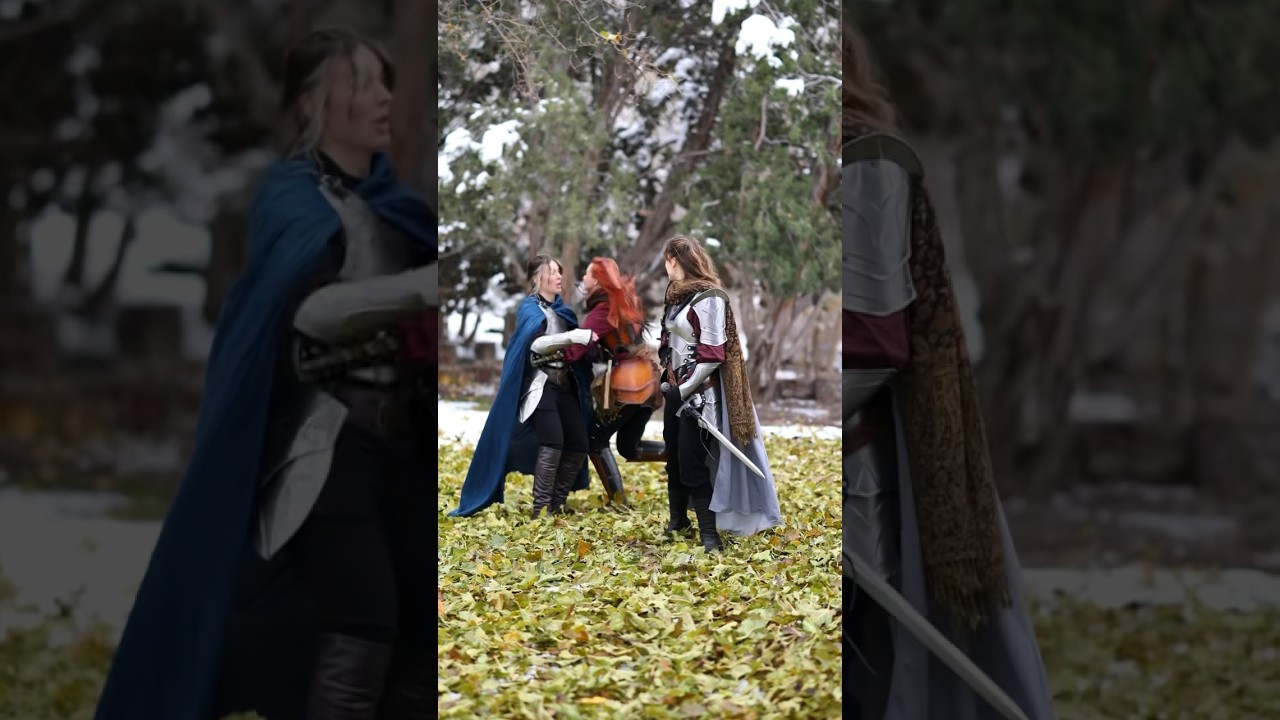 Well, there goes ​⁠@Athena_grimes 🏃‍♀️💨⚔️ feat. @halcybella