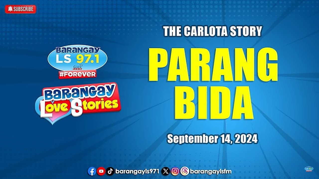 PARANG BIDA - CARLOTA | Papa Dudut | Barangay Love Stories