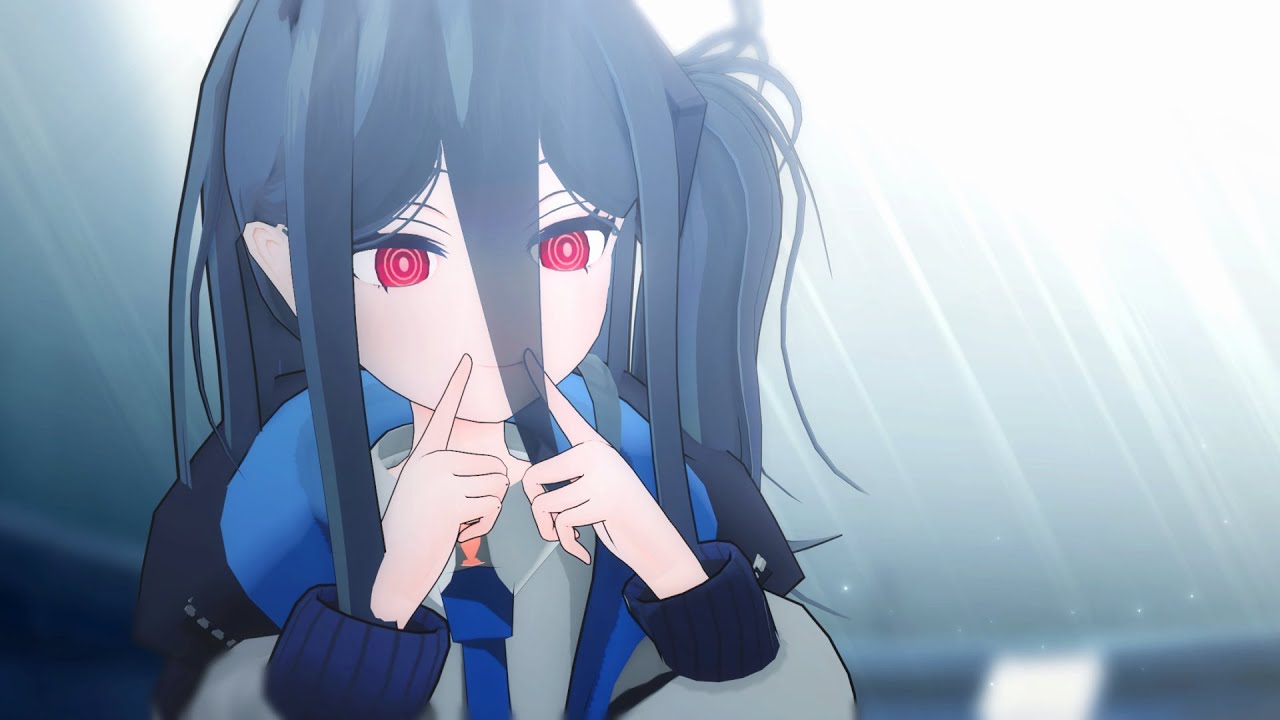 안녕- blue archive key alice(aris) animationブルーアーカイブ  ケイ 天童アリス