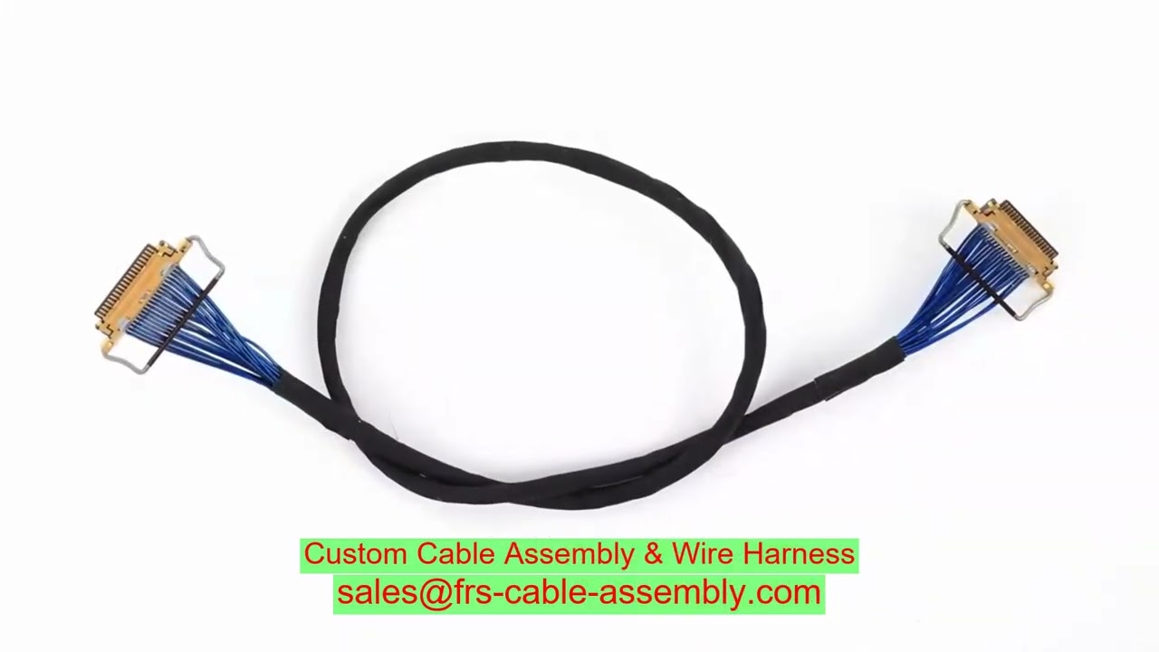 Ltl106Al LVDS Cable LVDS Cable for 12.5 Lp173Wd1 Shielded 60 Pin Pinout 30 Pin To Hdmi