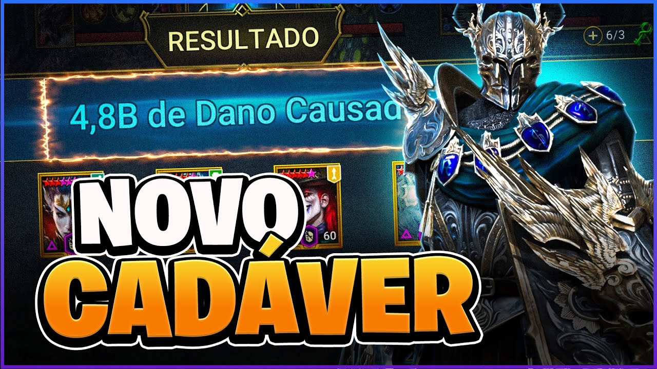 TESTEI O CAMPEÃO NOVO DA FUSÃO E ELE É INSANO!!! | Raid Shadow Legends