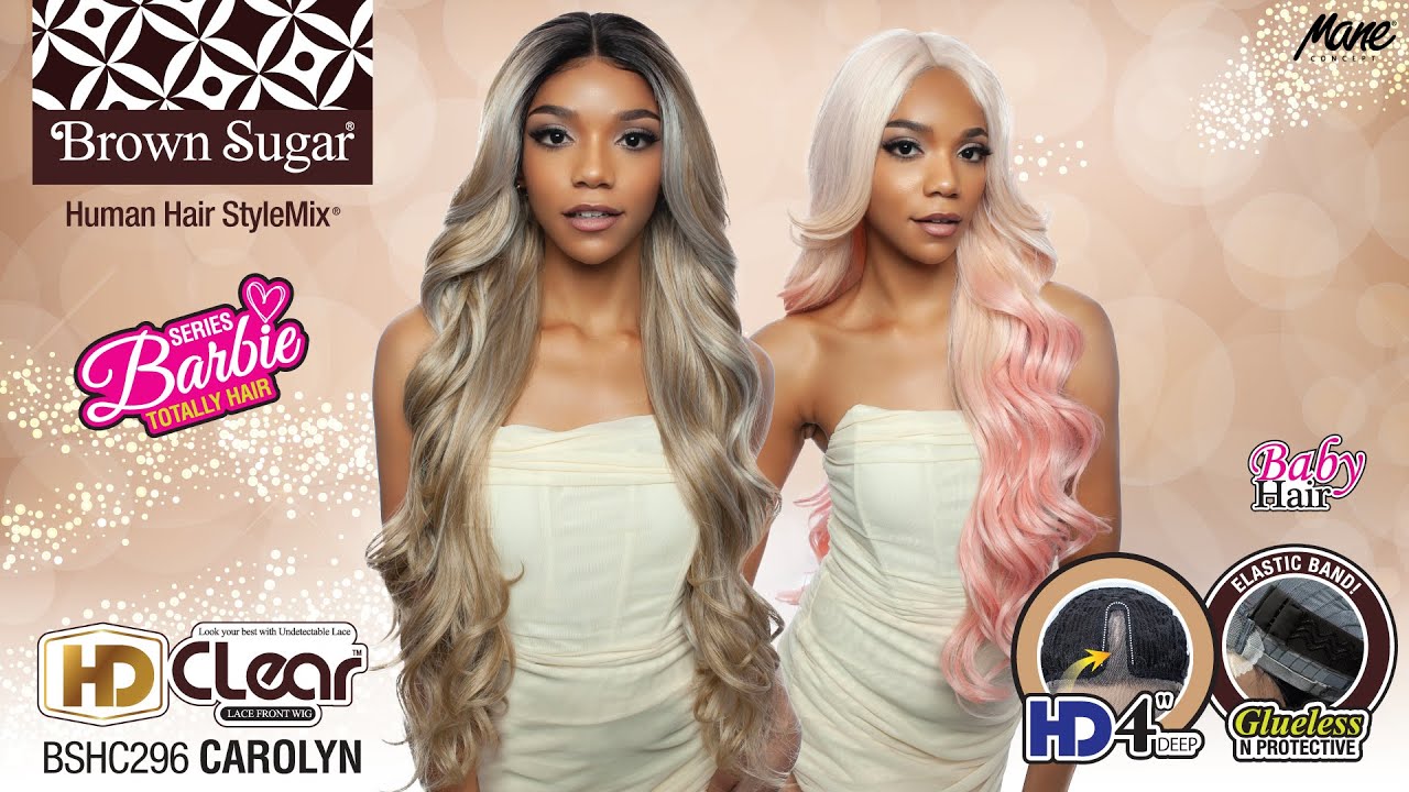 Mane concept Newly added! Brown Sugar Barbie HD CLEAR LACE BSHC296- Carolyn