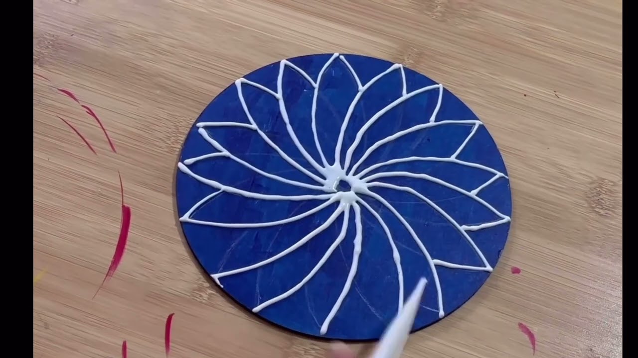 Mirror art on mdf board