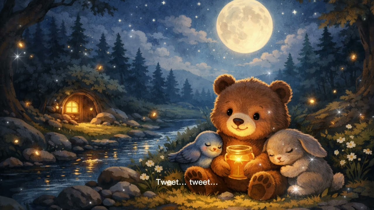 🌙 Benny, the Kind Little Bear | Bedtime Stories