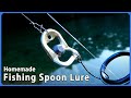 How to make a Spoon Lure using a Soda Can Tabs. / プルタブで作るスプーンルアーの作り方