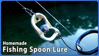 How to make a Spoon Lure using a Soda Can Tabs. / プルタブで作るスプーンルアーの作り方