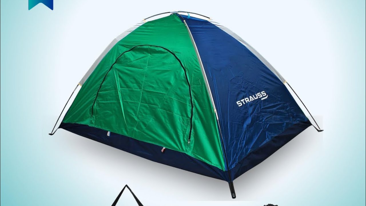STRAUSS Portable Camping Tent // 2 person tent lowaist price