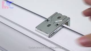 Ming Chen Cordless Zebra Blinds Installation Video