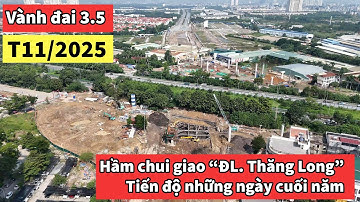 Tiến Độ Nút Giao Vành Đai 3.5 Tháng 11 – Đại lộ Thăng Long: Chuẩn Bị Thông Xe? | F1 Bất Động Sản