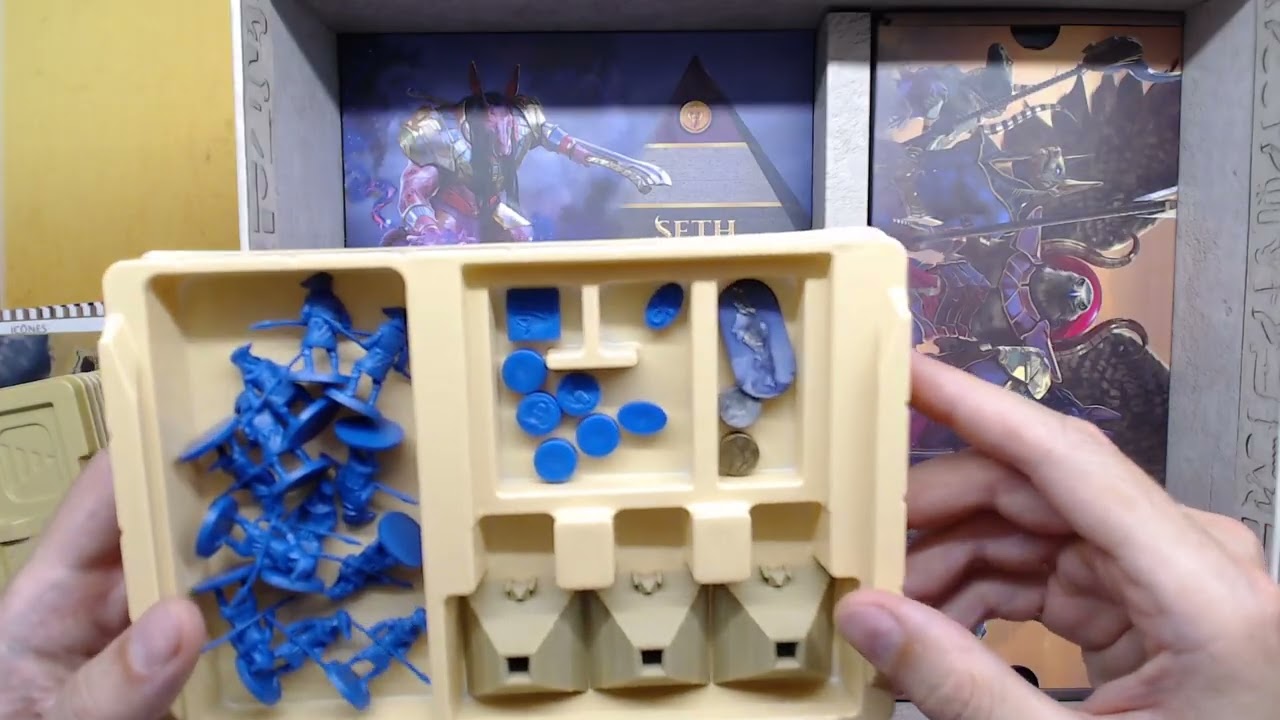 Kemet Blood and Sand : Rise of Gods - Contenu de la Big Box