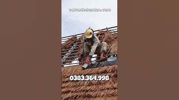3 bước thi công rơm nhân tạo đơn giản 2025 #cotranhnhantao #xaynha #thiconggiare