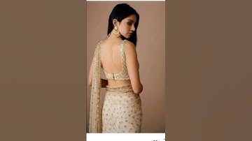 Elegant Designer Saree in Soft Butterfly Net Fabric with All-Over Embroidery Butta Work #cutwork