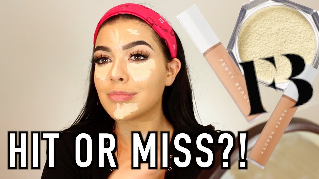 FENTY BEAUTY CONCEALER + SETTING POWDER HONEST REVIEW | Marissa Paige
