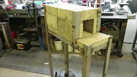 Homemade gas forge part 2