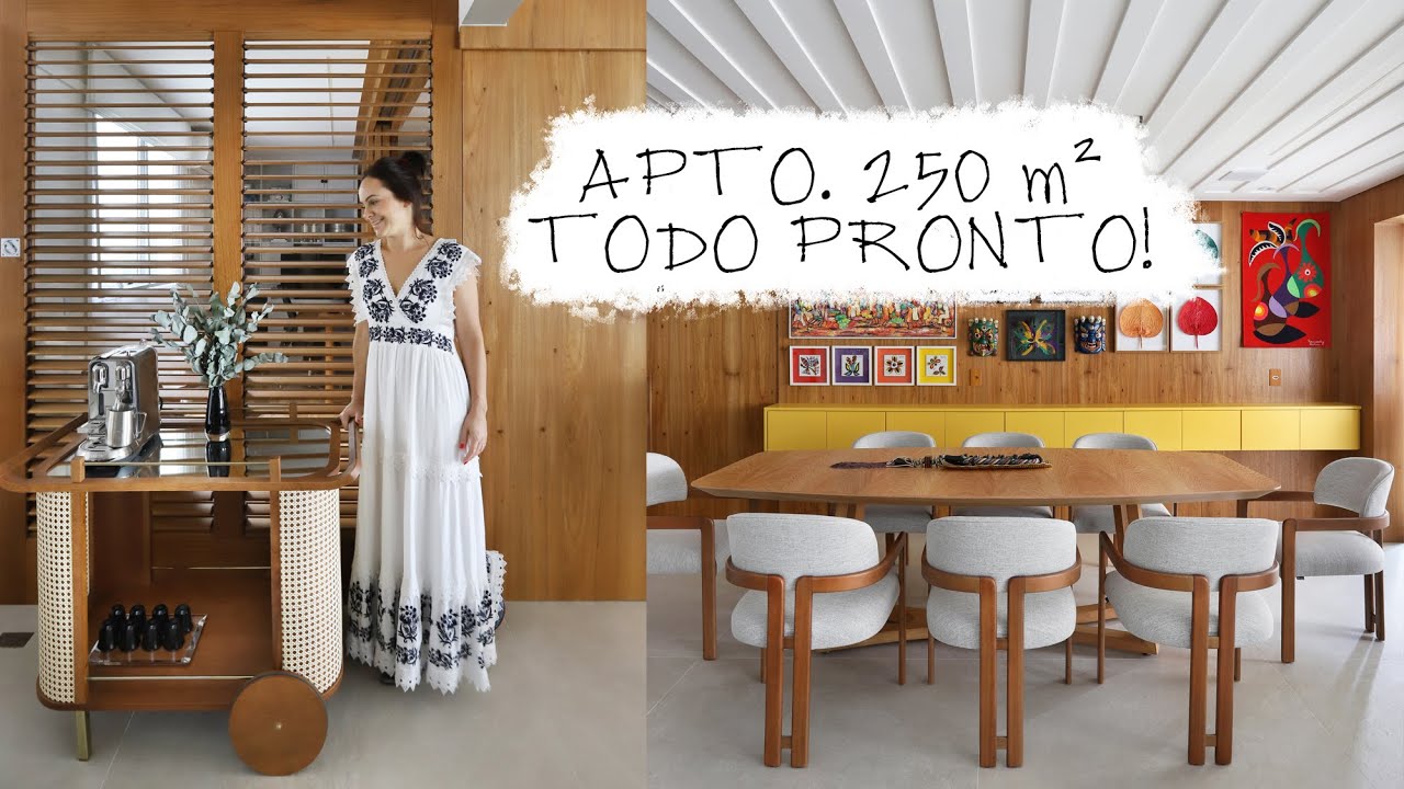 REFORMA PRONTA APTO FORRO LINDO 250 m²