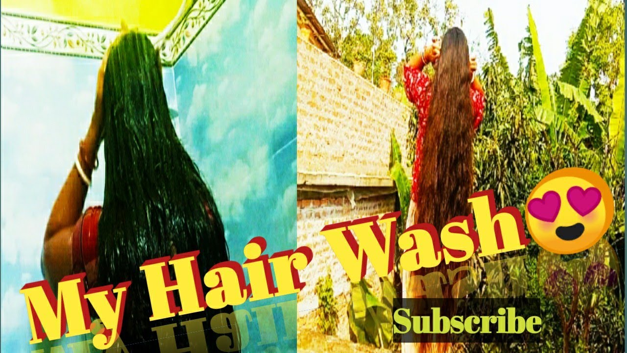 How I Wash My Long Hair Long Hair Washing With Shampoo Hair Wash Day Is  my-simple-natural-hair-wash-day-routine-start-to-finish-2020