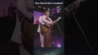 Roy Clark & Glen Campbell Guitar Tricks 🎸🔥 #shorts