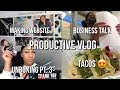 PRODUCTIVE VLOG | INVENTORY UNBOX PT 3 + GETTING MY LLC + OPENING BUSINESS ACCOUNT + MOTIVATION