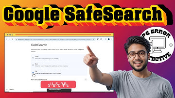 How To Turn On or Off Google SafeSearch Using A PC - Step-by-Step Guide